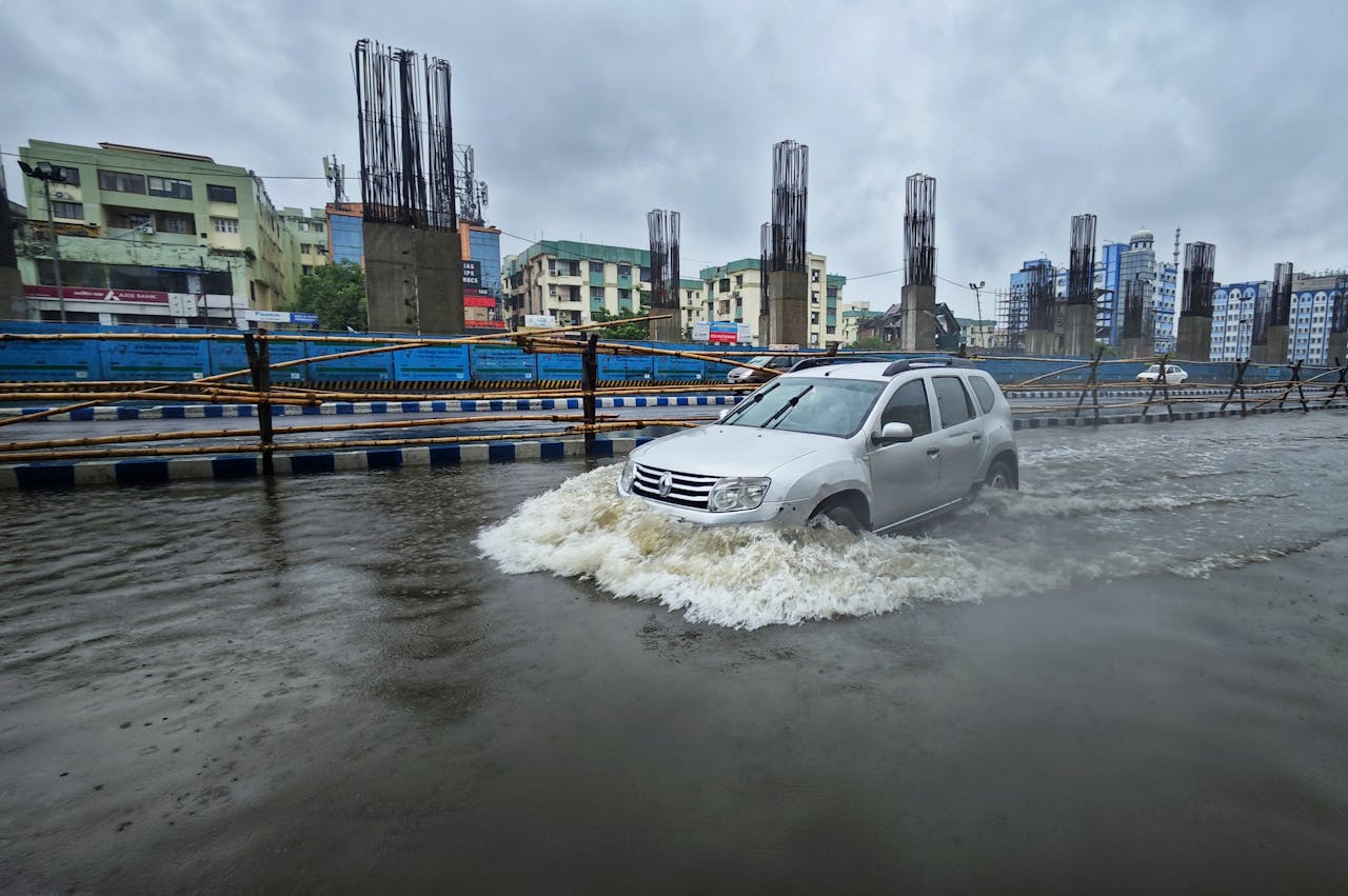 Comment régair sur une autoroute inondée ?